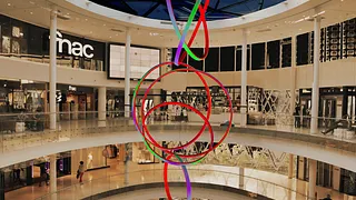 Exposition Orbites 2019 à Beaugrenelle Paris par Miguel Chevalier