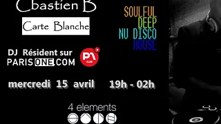 Soirée CARTE BLANCHE au 4 éléments