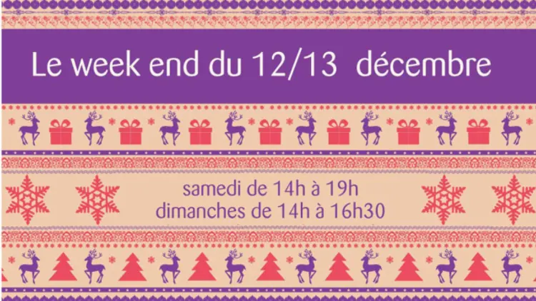 Marché de Noël Au Fond Du Jardin!