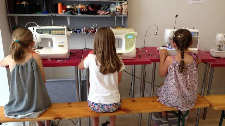 Atelier de couture Enfants à la REcyclerie