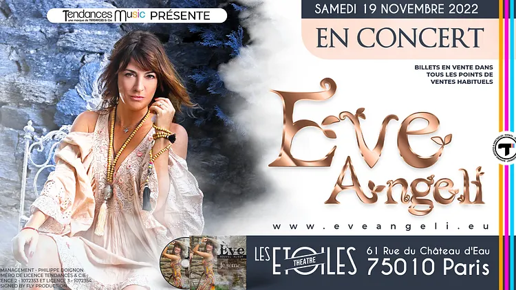 Eve ANGELI fête ses 20 ANS de CARRIERE en LIVE