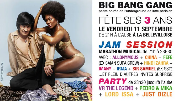 BIG BANG GANG PARTY/ SPECIALE ANNIVERSAIRE