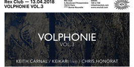 Volphonie VOL.3: Keith Carnal, Keikari Live, Chris Honorat