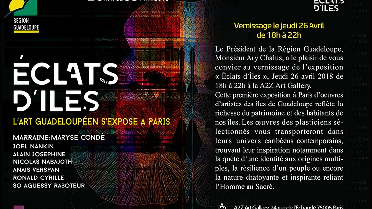 Eclats d'îles : l'Art contemporain Guadeloupéen s'expose à Paris
