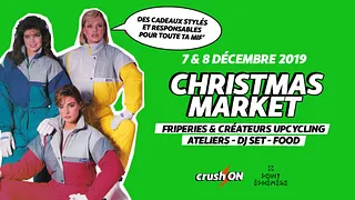 CrushON Christmas Market x Point Éphémère