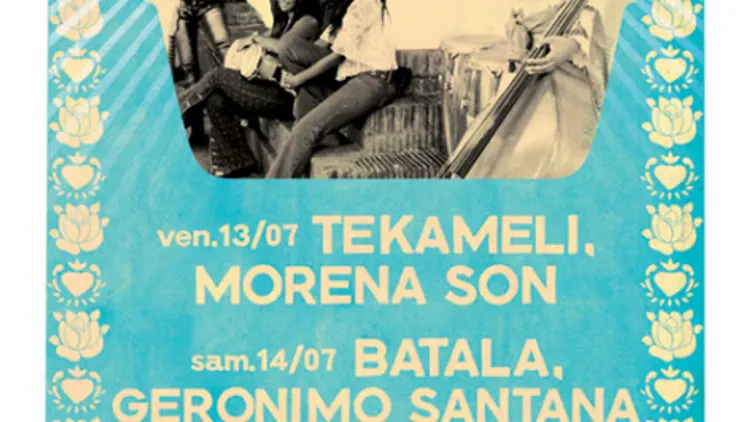 Tekameli + Morena Son + Los Diablos Santos- Festival SIN FRONTERAS