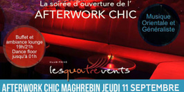 Afterwork chic et Maghrébin