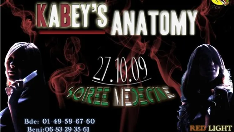 Soirée Medecine Kbey's Anatomy