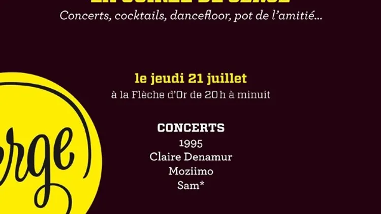 Soirée Serge avec 1995 +Claire Denamur+Sam+Moziimo