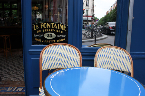 La Fontaine de Belleville Restaurant Paris