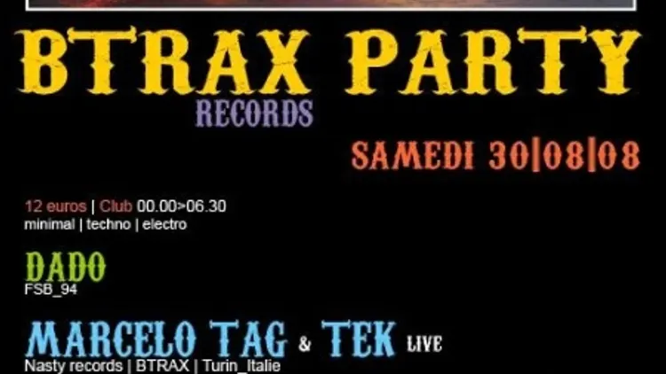 BTRAX RECORDS PARTY @ BATOFAR