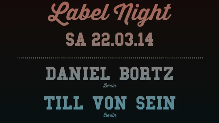 Suol Label Night