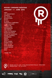 LE ROUGE : TOBI NEUMANN, BEHROUZ and more TBA