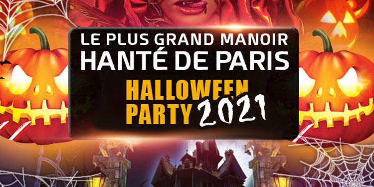 LE PLUS GRAND MANOIR HANTÉ HALLOWEEN DE PARIS 2021 + de 1800 PERSONNES