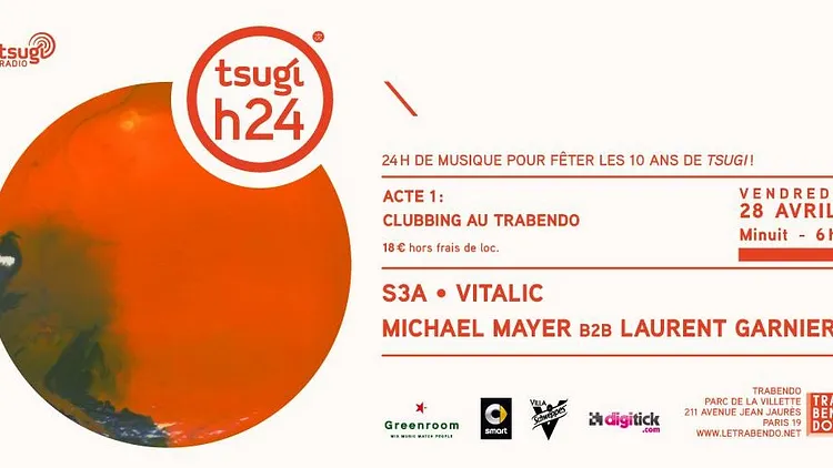Tsugi H24 Acte 1 - Clubbing au Trabendo