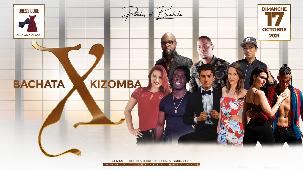 23 Rue Des Terres Au Curé 75013 Paris Bachata X Kizomba - La MAS - 17 octobre 2021