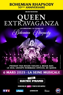 Queen Extravaganza à Paris à la Seine Musicale le 6 mars 2025 et en tournée dans toute la France !