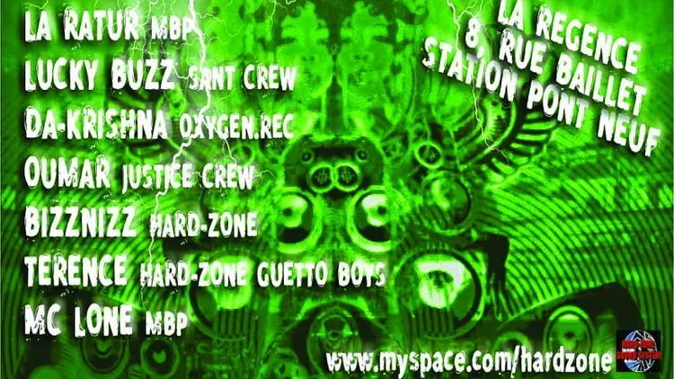 hard-zone drum'n'bass @ la régence