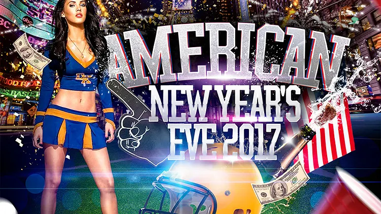 American New Year's Eve 2017
