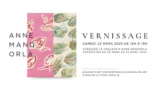 Exposition « Caresser la couleur » d'Anne Mandorla