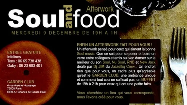 Soul&Food Afterwork
