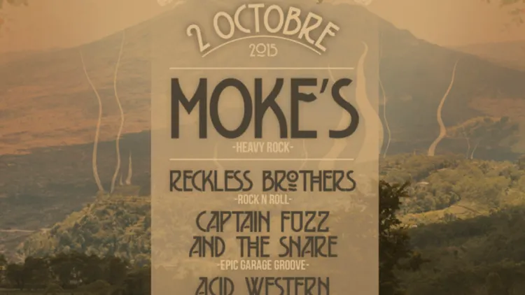 Le Fake : Moke's + Reckless Brothers + Captain Fuzz & The Snare + Acid Western en concert