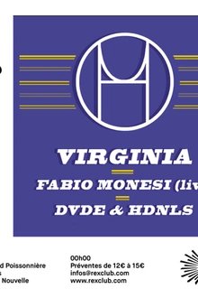 House OF Underground: Virginia, Fabio Monesi Live, Dvde & Hdnls
