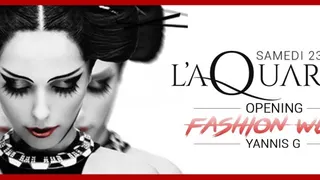 L'AQUARIUM OPENING FASHION WEEK