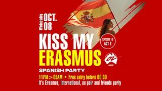 Kiss my Erasmus @ Café OZ