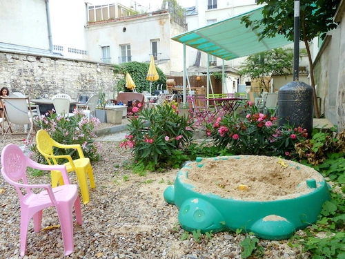 Au Fond du Jardin Restaurant Paris
