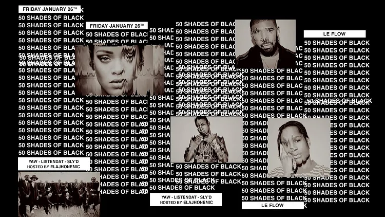 50 shades of Black music - Hip hop party / spéciale Party Like