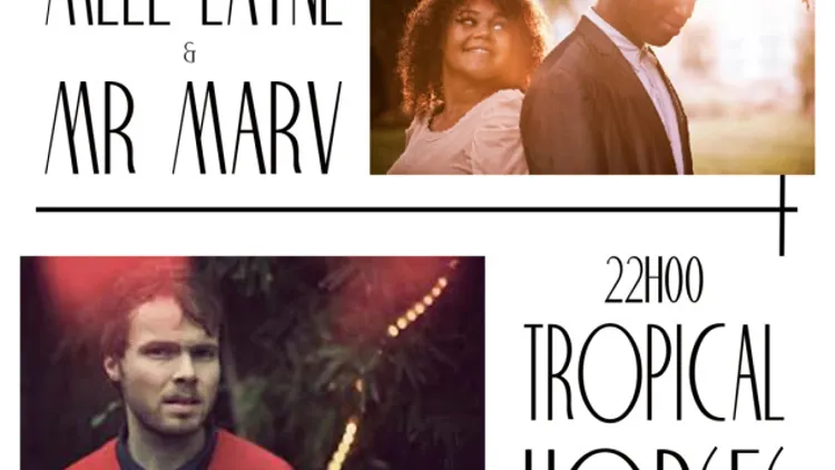 fav and live : mlle layne and mr alv et  tropical horses