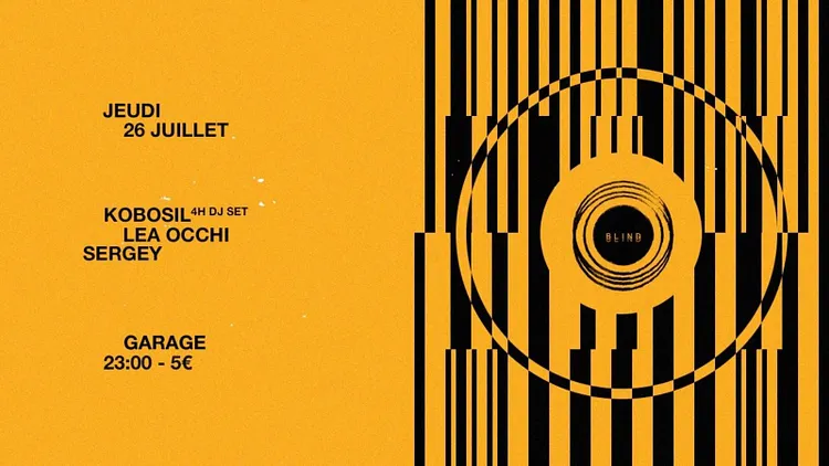 BLIND Series x Garage: Kobosil, Léa Occhi & Sergey