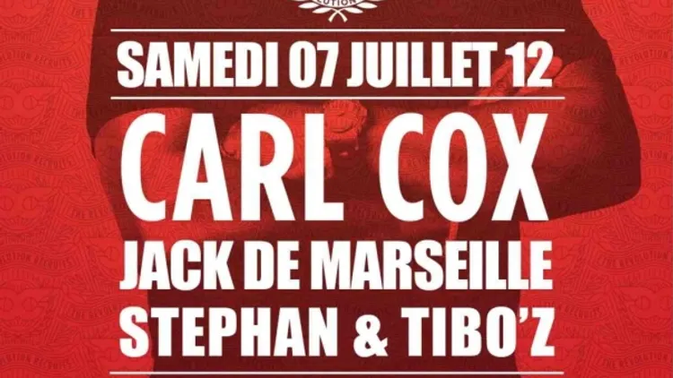 Carl Cox The Revolution Recruits