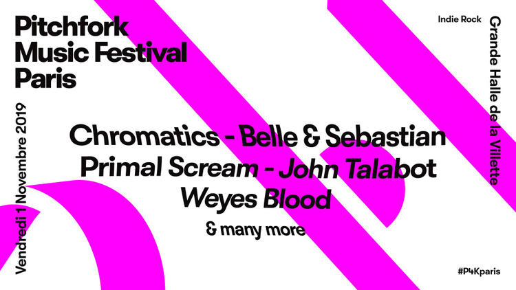 Pitchfork Music Festival Paris : Chromatics x Belle & Sebastian x Primal Scream