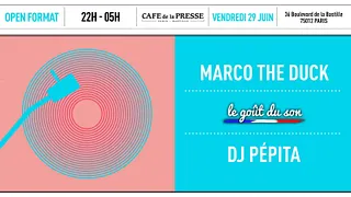 Le Goût du Son met en musique le Café de la Presse