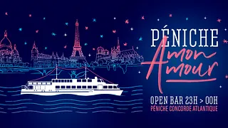 Péniche Mon Amour ! Open Bar & Coeur avec les doigts