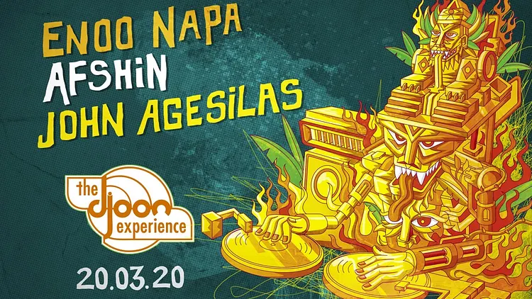 The Djoon Experience: Enoo Napa, Afshin & John Agesilas