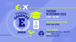 TUESDAY ERASMUS IN PARIS