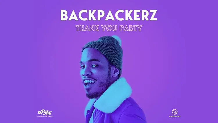 BACKPACKERZ Thank You Party