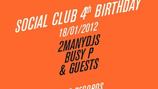 Social Club 4th Birthday
