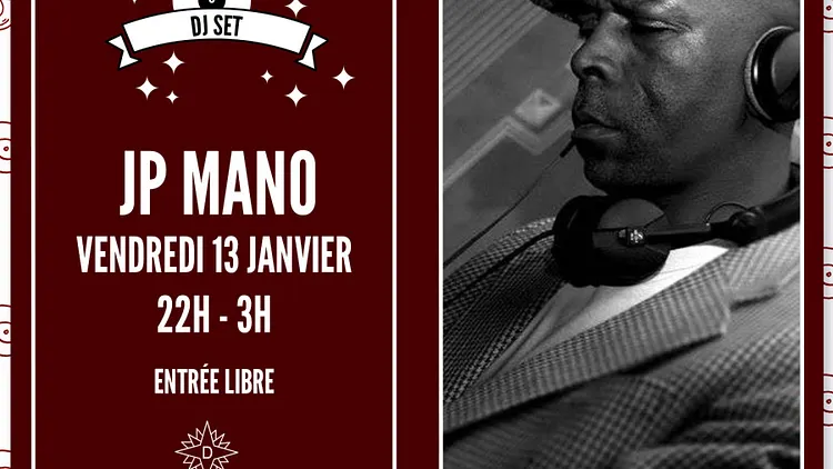 DJ JP Mano aux Platines