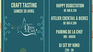 PARIS BEER WEEK #3 // CRAFT TASTING by Dieu Du Ciel