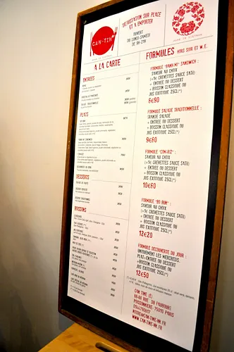 La CAN TIN (E) Restaurant Paris