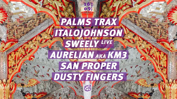 Concrete: Palms Trax, ItaloJohnson, Sweely live, San Proper