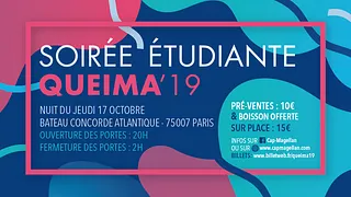 Soirée étudiante : Queima'19 - CAP MAGELLAN