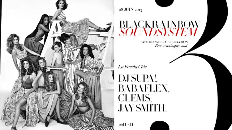 BlackRainbow Soundsystem III #fashionweekparty