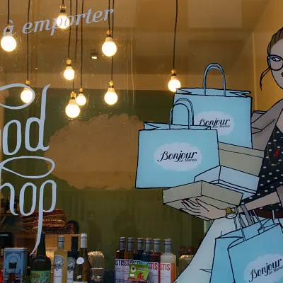 Bonjour le Marais, food shop à la parisienne