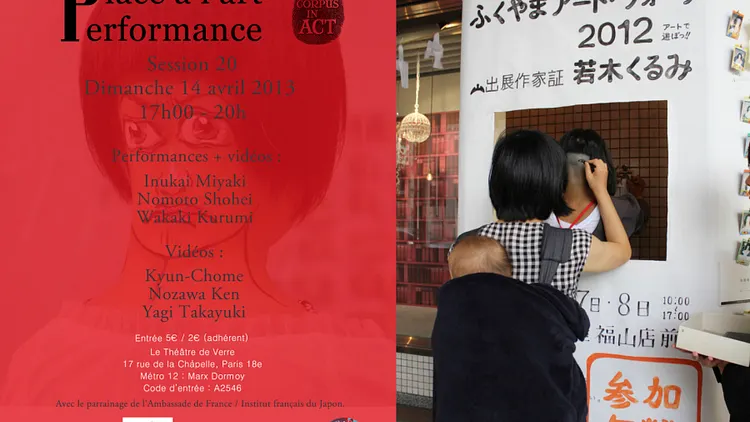 Place à l'art performance, session 20