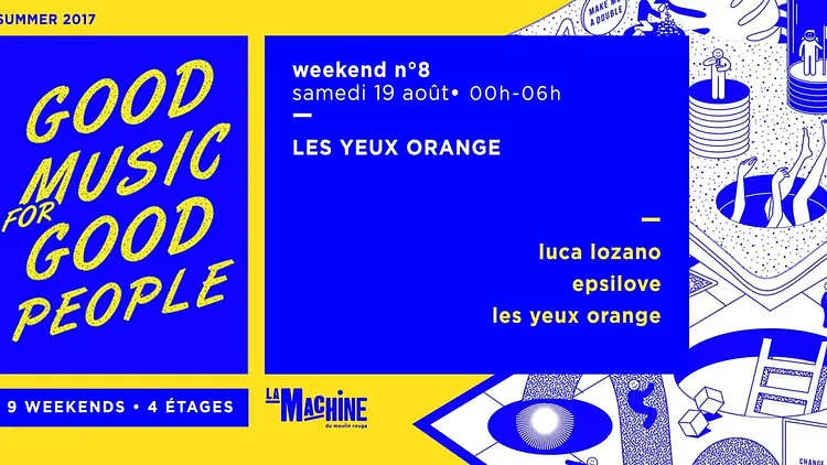 Les Yeux Orange • Luca Lozano – Epsilove • Good Music For Good People